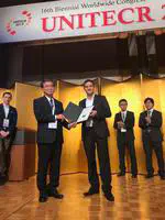 Excellent Presentation Award - Unified International Technical Conference of Refractories 2019 - Yokohama, Japan